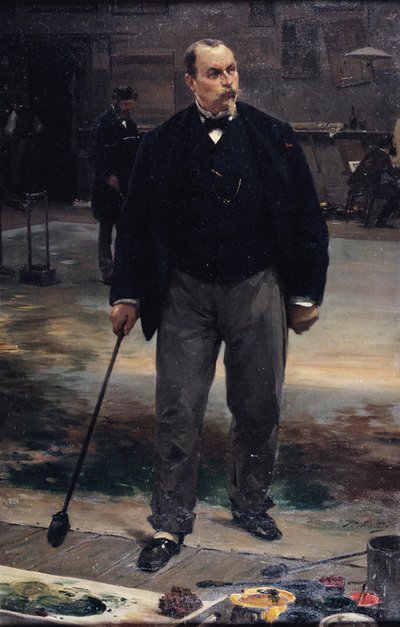 Portrait of the Painter Rube, Decorator of the Opera by Paul Mathey